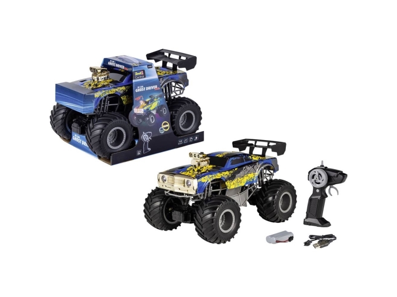 Revell Control 24589 RC-modelbil inkl. batteri og opladerkabel , med lyseffekt