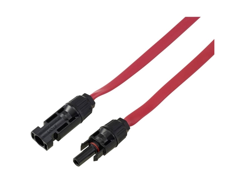 Tru Components Tc-13805760 Solcellekabel Forlængelse 4.0 Mm² 30 A Kabellængde (Num) 0.5 M