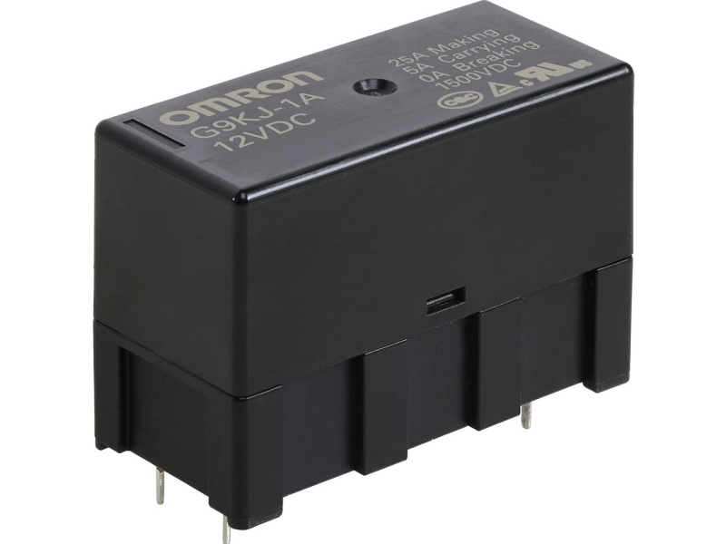 Omron G9KJ-1A DC12 Korkean suorituskyvyn piirilevyrele 12 V/DC 25 A 1 x pääkontakti 1 kpl Laatikko