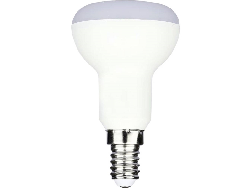 V-TAC 23896 LED (RGB)-lamp EEK F (A - G) E14 Standardform 4.8 W = 40 W Koldhvid (Ø x L) 50 mm x 50 mm Kan ikke dæmpes 1 stk