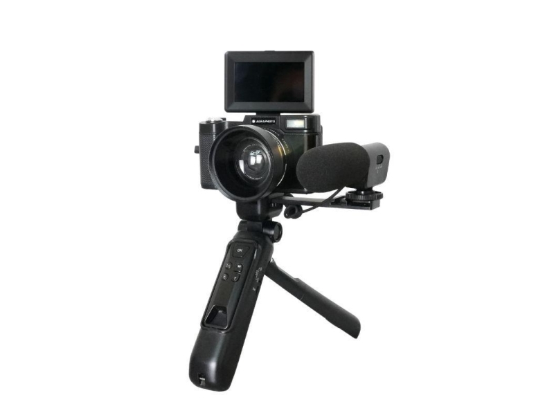 Agfaphoto Realishot Vlg-4K, 24 Mp, Cmos, 4K Ultra Hd, 250 G, Sort