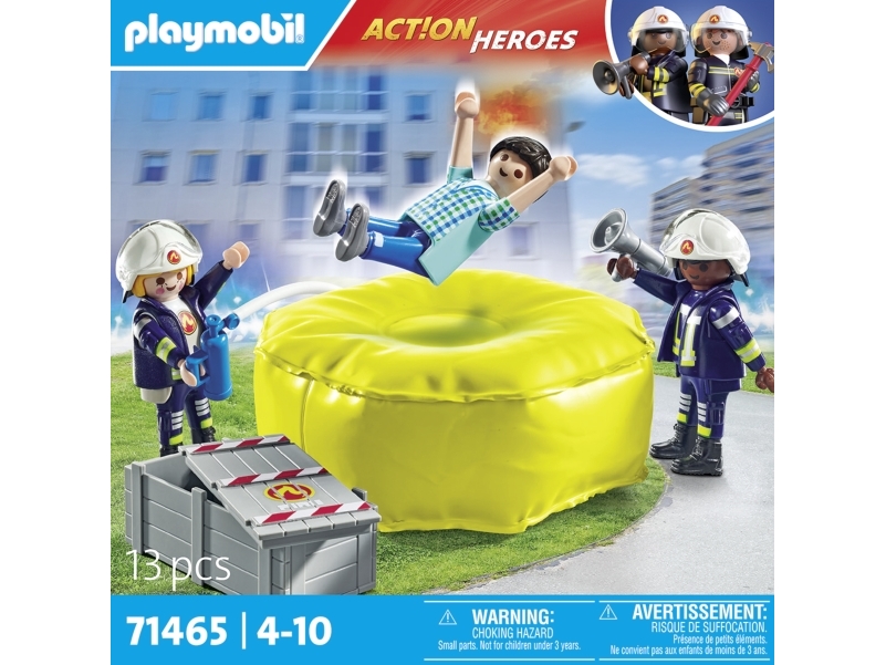 Playmobil Action Heroes - Brandmand med Luf... - 71465 - 13 Dele
