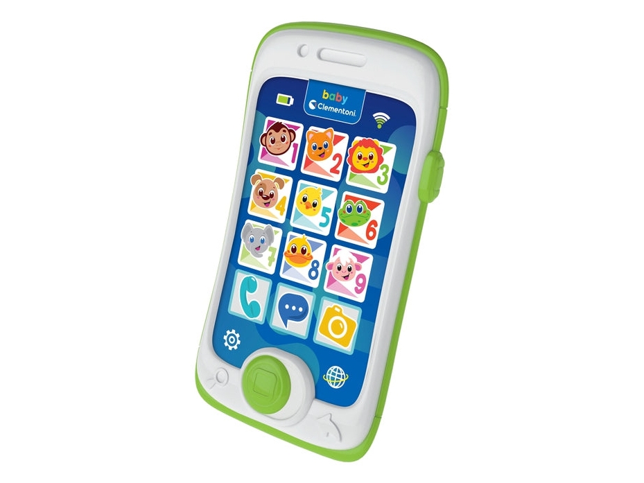 Legetøjstelefon Med Lyd - Touch & Play - Baby Clementoni