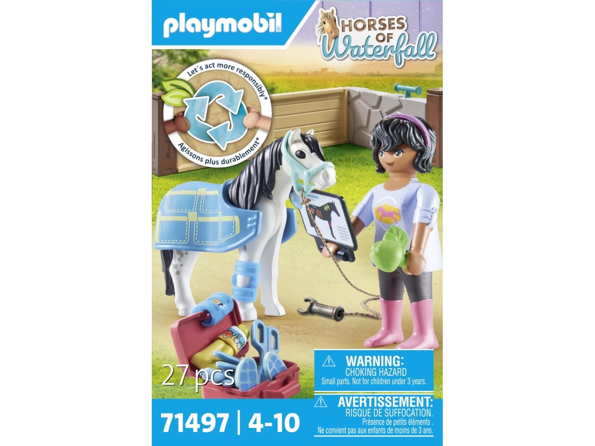 Playmobil Horses of Waterfall 71497, Farm, 4 År, Flerfarvet, Plast