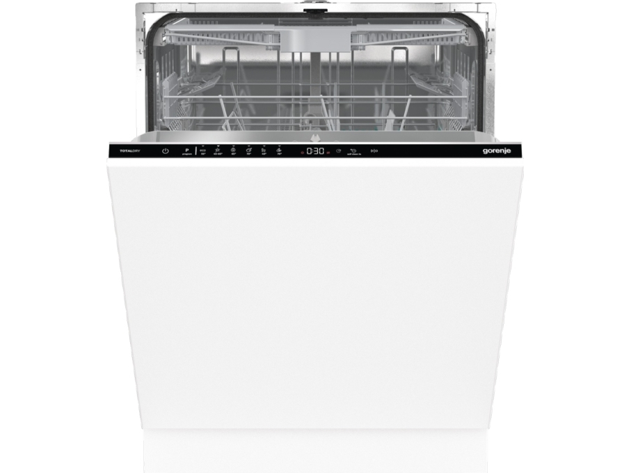 Gorenje Geschirrspüler Gv643d90 Ral9005, Voll Integriert, Standardgröße (60 Cm), Schwarz, Berührung, Kalt, Heiß, Schublade