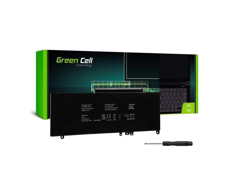 Green Cell De102v3, Batteri, Dell, G5m10 0Wyjc2 Dell Latitude E5250 E5450 E5550