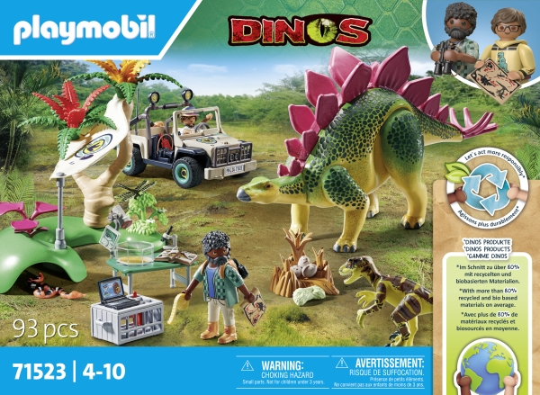 Playmobil Dinos 71523, Aktion/Abenteuer, 4 Jahr(E), Mehrfarbig, Kunststoff