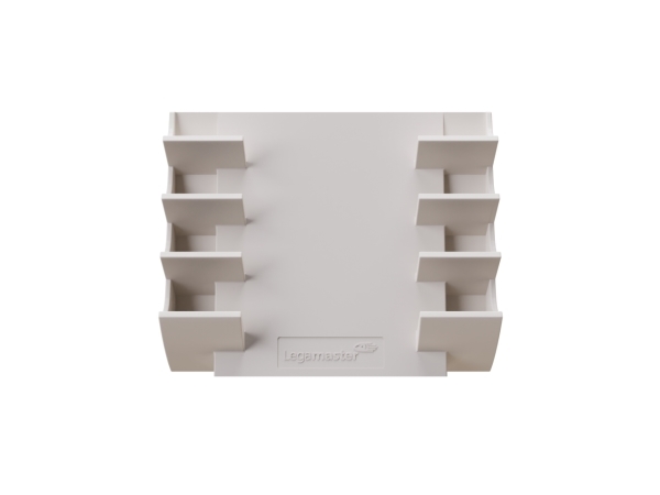 Legamaster Penhållare för glastavla warm grey, Plast, 156 g, 130 mm, 153 mm, 40 mm, 201 g | Möbler - Tavla & Displays - Tillbehör | GameStuff