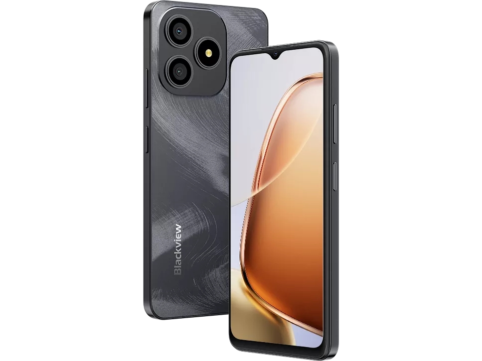 Blackview Wave 9C, 16,7 Cm (6.56"), 4 Gb, 64 Gb, 8 Mp, Android 15, Sort