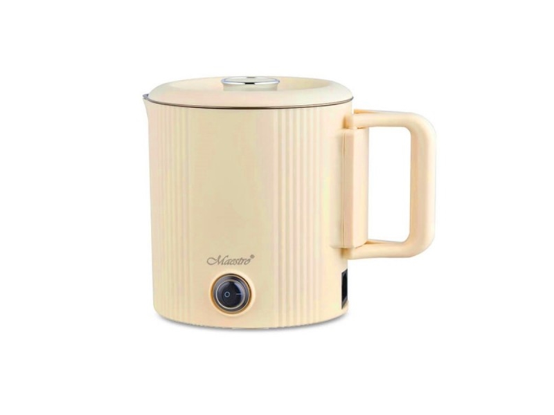 Electric Kettle / Travel Pot Maestro Mr-009 0.8 L 600 W (Mr-009-Beige) Beige
