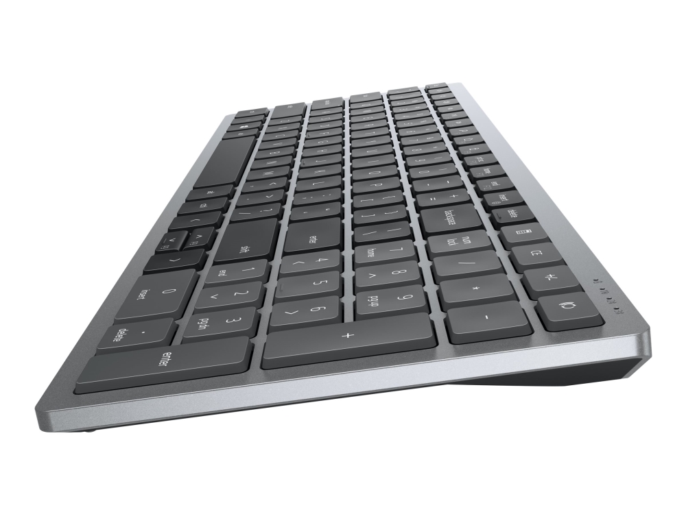 Dell Pro Plus Compact - Sæt Med Mus Og Tastatur - Trådløs - 2.4 Ghz, Bluetooth 5.0 - Qwerty - Us International - Titan Grå