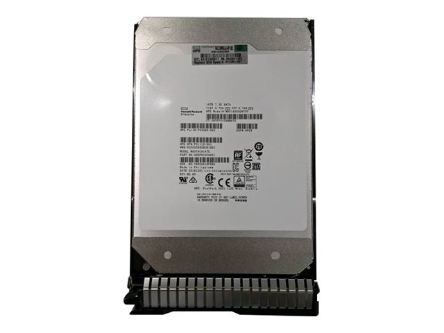 Hpe - Ssd - Hohe Ausdauer - 14 Tb - 3,5" Lff - Sata - Med Hpe Smart Carrier