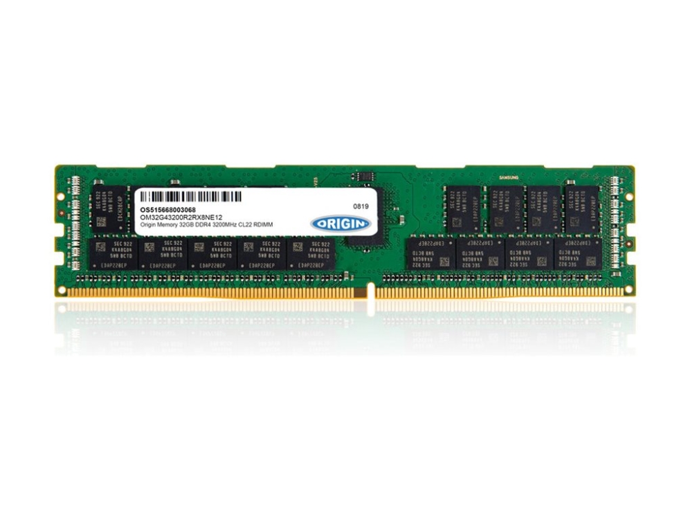 32Gb Ddr4 3200Mhz Rdimm 2Rx4 Ecc 1,2V