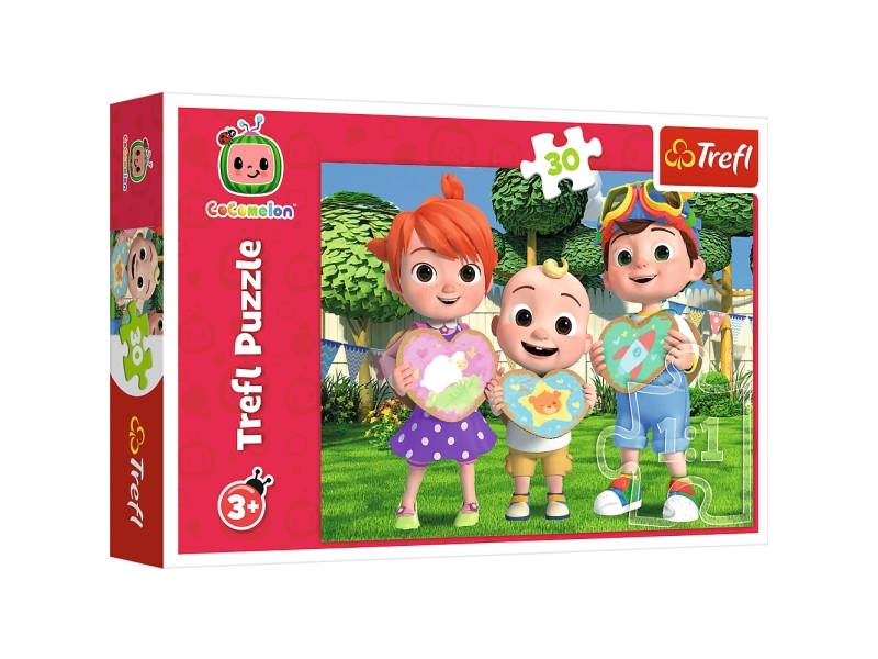 Trefl Puzzle 30 Elemente Cocomelon Lass Uns Zusammen Spielen