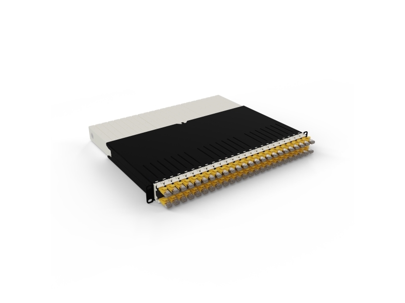 Patchbox Ponex8stpyl, 0,8 M, Cat6a, U/Ftp (Stp), Rj-45, Rj-45, Gul