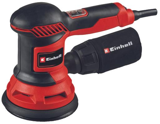 Einhell 4462005, Random Orbital Sander, Detail, Velcro, Red, Plastic, 12000 Opm