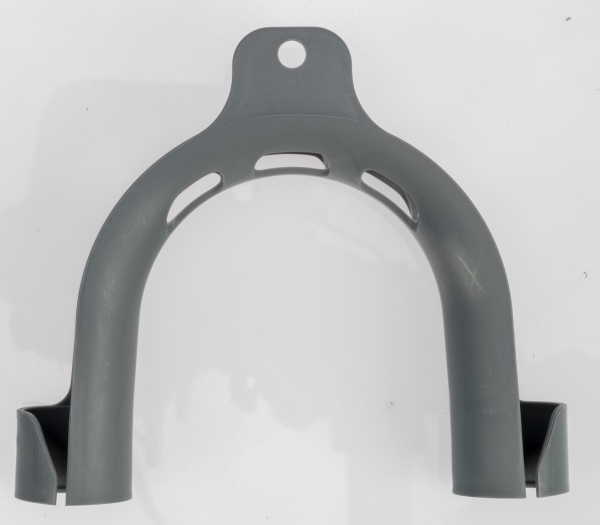 Plastic Hook For Outlet Hose, Grey