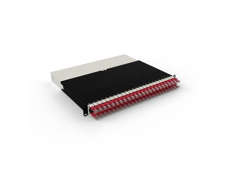 Patchbox .One / 8Ru / Utp / Red, 0,8 M, Cat6a, U/Utp (Utp), Rj-45, Rj-45, Rot