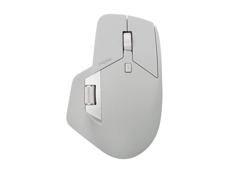 Rapoo Mt760l, Højre Hånd, Optisk, Rf Trådløs + Bluetooth, 3200 Dpi, Grå