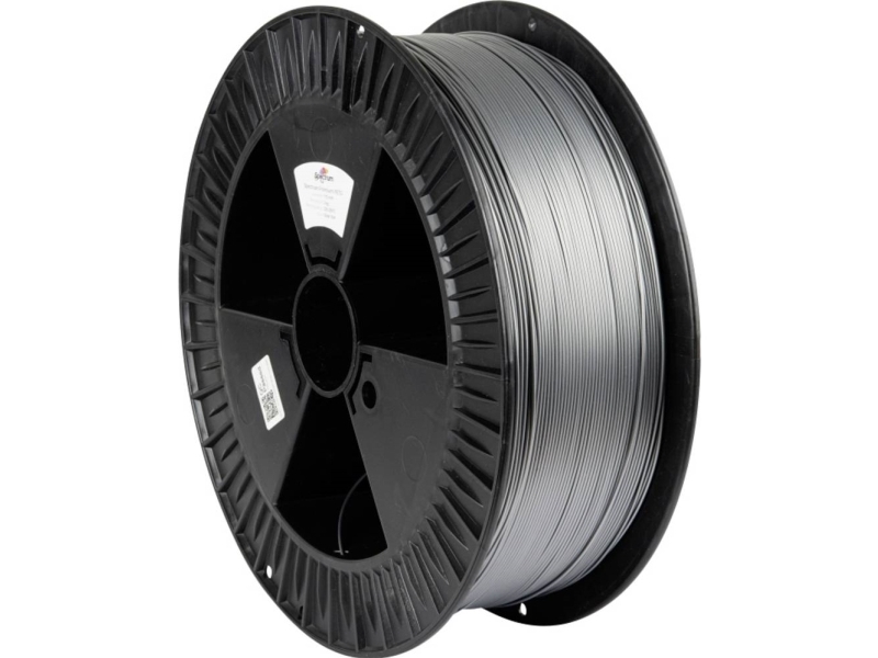Spectrum Filaments 80311 Pet-G Premium Filament Petg Chemikalienbeständig 1,75 Mm 2000 G Silver Star, Silber 1 Stück