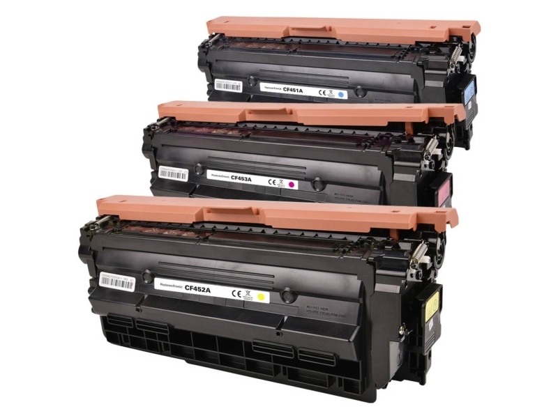 Renkforce Tonere Erstatter Hp 201X, Cf253xm Kompatibel Kombi-Pakke Cyan, Magenta, Gul 2300 Sider Rf-Toner-Hp201xdcmy Rf-6922872