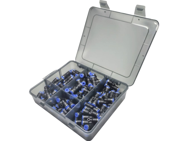 Tru Components Pneumatik-Kupplung Tc-14109136 Tc-Fitting Set - 4 Mm Rohr Ø: 4 Mm 80 Stück