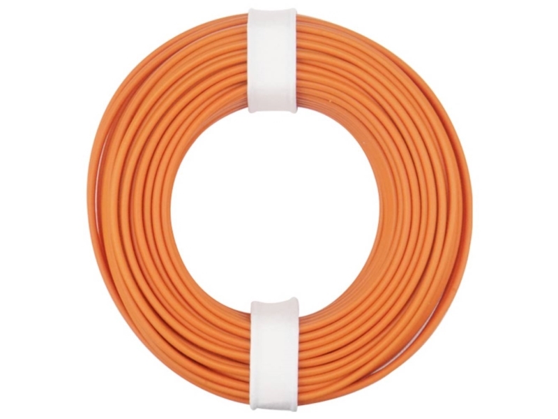 Donau Elektronik 175-017 Tråd LiY 1 x 0.75 mm² Orange 1 stk | EL Artiklar - Kablar och ledningar - Enstaka ledare | GameStuff