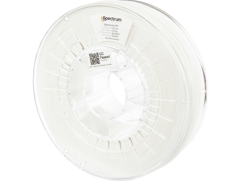 Spectrum Filaments 80588 Filament Pp Kemisk Bestandig 1.75 Mm 750 G Natural 1 Stk