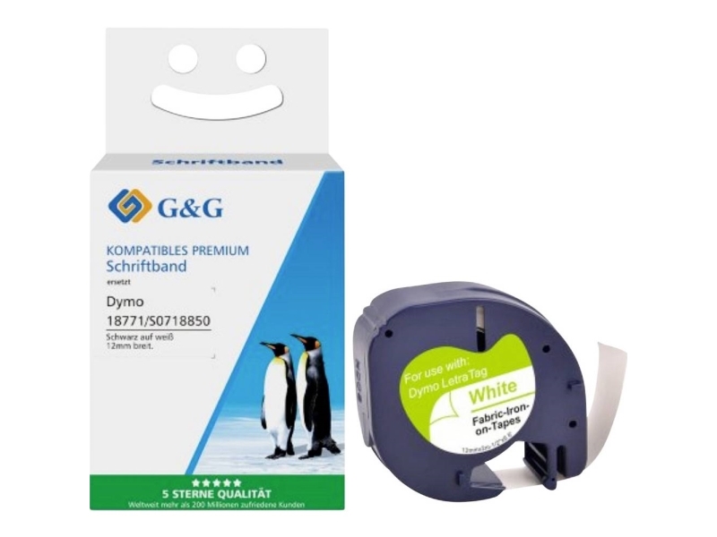 G&G 1 stk 5D18771-TD Strygeetiketter