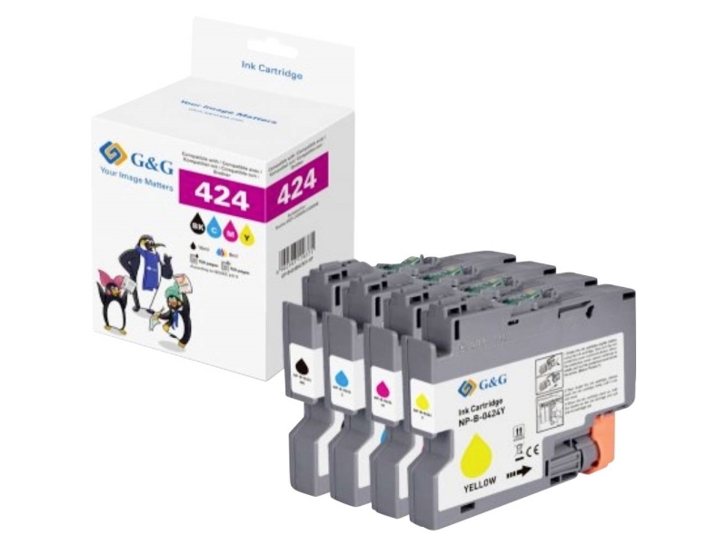 G&Ampg Tinte Kombi-Pack Kompatibel Gp-B424bkcmy-4P