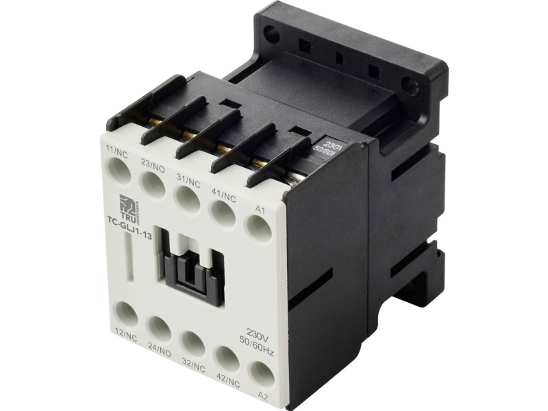 Tru Components Tc-Gyj1-13-230Vac Hjælpekontakt 1 X Sluttekontakt, 3 X Brydekontakt 230 V/Ac 10 A 1 Stk