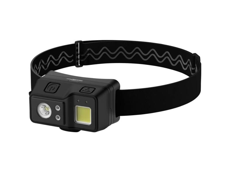 Ansmann Stirnlampe Hd700rs-Ds Cob Led, Led (Rgb) Pandelampe Li-Ion Batterier 10.5 H 1600-0701