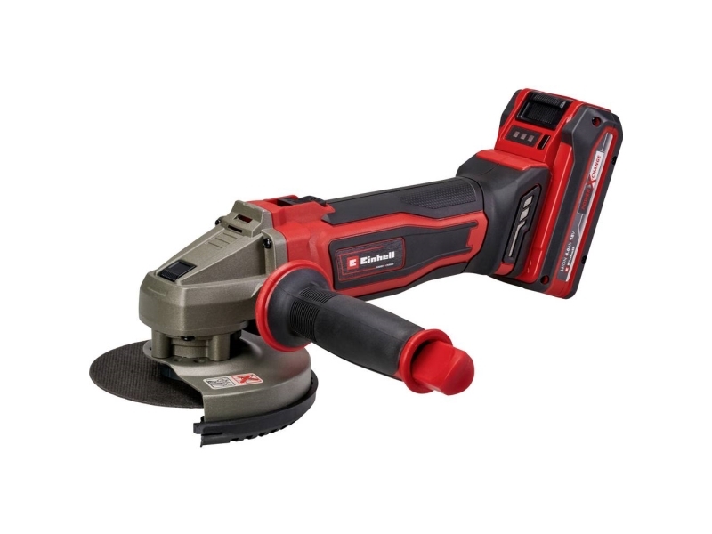 Einhell sladdl&ouml;s vinkelslip TE-AG 18/125-2 Li, 1x4.0 Ah (4431190)