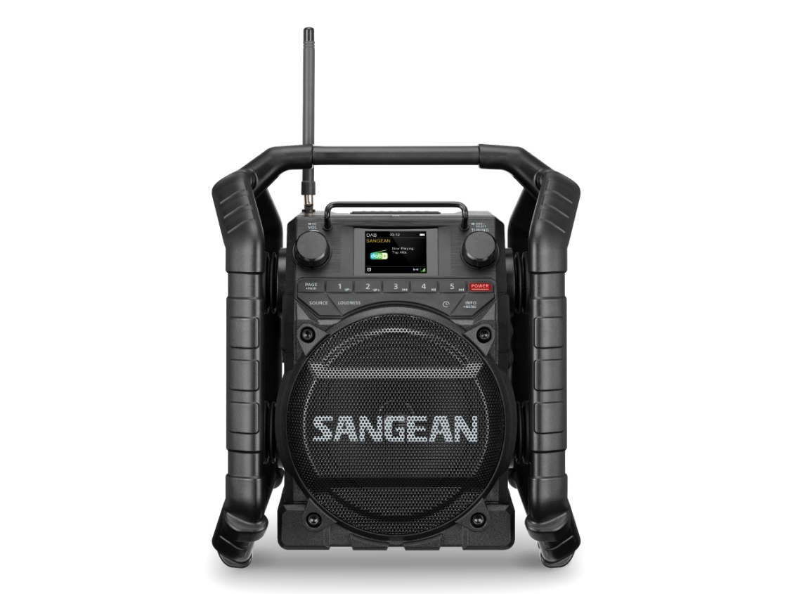 Sangean U4X, Bærbar, Digital, DAB+, FM, 24 W, AAC, FLAC, MP3, OGG, WMA, 8 ohm (O)