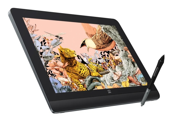 XPPen Artist Pro 16 (Gen 2), Ledningsført, 5080 lpi, 344,68 x 215,42 mm, USB, 1 cm, Kuglepen, Berøring