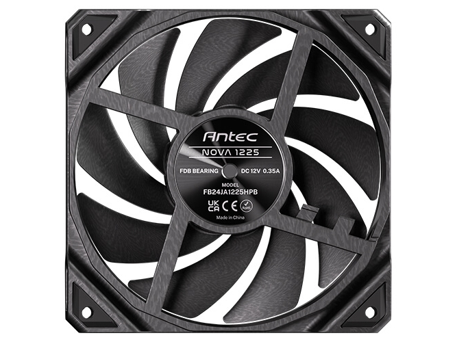 Antec Nova, Ventilator, 12 Cm, Schwarz
