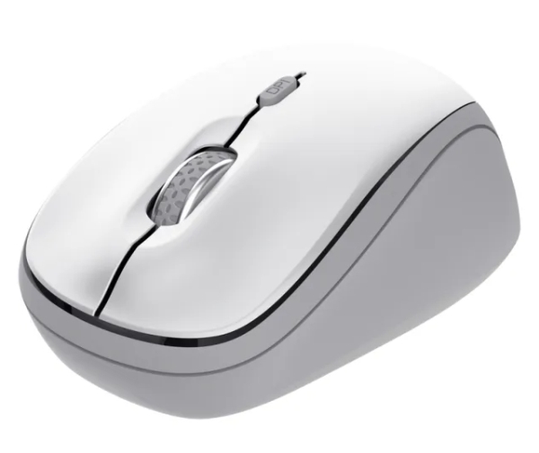 Trust Yvi+ Silent Wireless Mouse White