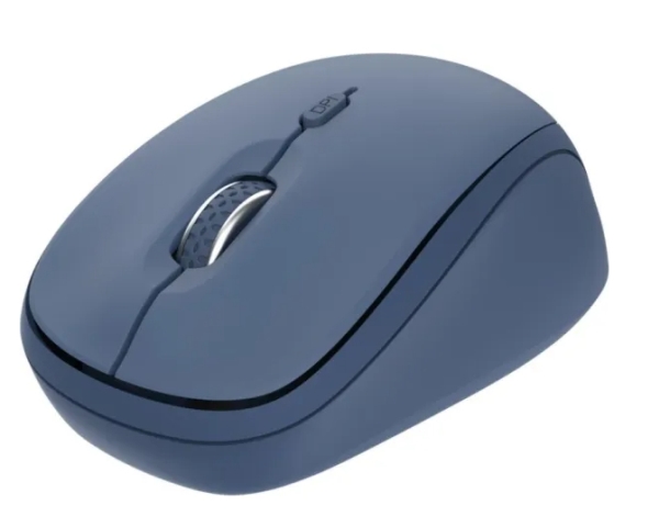 Trust Yvi+, Beidhändig, Optisch, Rf Wireless, 1600 Dpi, Blau