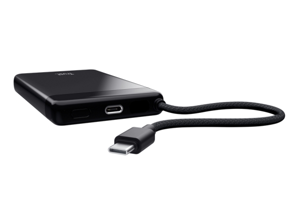 Trust 25880, 10000 Mah, Lithium-Ion (Li-Ion), Power Delivery 3.0, Programmable Power Supply (Pps), 3,85 V, 20 W, Sort