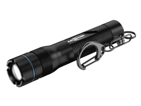 Ansmann Ta90b, Taschenlampe, Schwarz, Aluminium, Kunststoff, Ip20, Smd Led, 1 Lampen