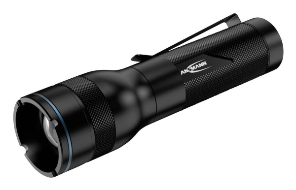 Ansmann Ta500bf, Taschenlampe, Schwarz, Aluminium, Kunststoff, Ip44, Smd Led, 1 Lampen