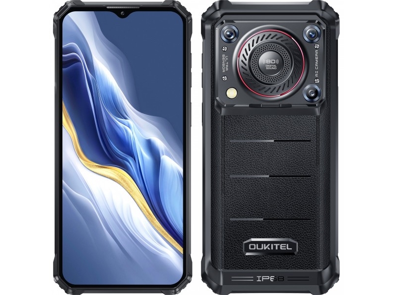 Oukitel Išmanusis Telefonas Wp36 Pro 4G 6/256Gb Ip68 Juoda