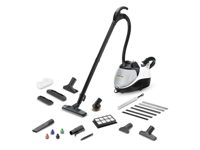 Kärcher Sv 7, Cylinderdamp Rengøringsmiddel, 0,5 L, Sort, Grå, Hvid, Knapper, Fastgjort, 50 Cm