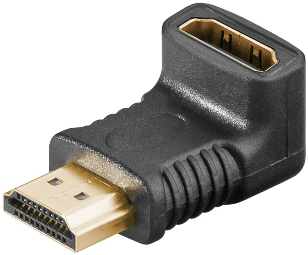 Goobay 65749, Hdmi Typ A (Standard), Hdmi Typ A (Standard), Weiblich, Männlich, Gerade, Abgewinkelt