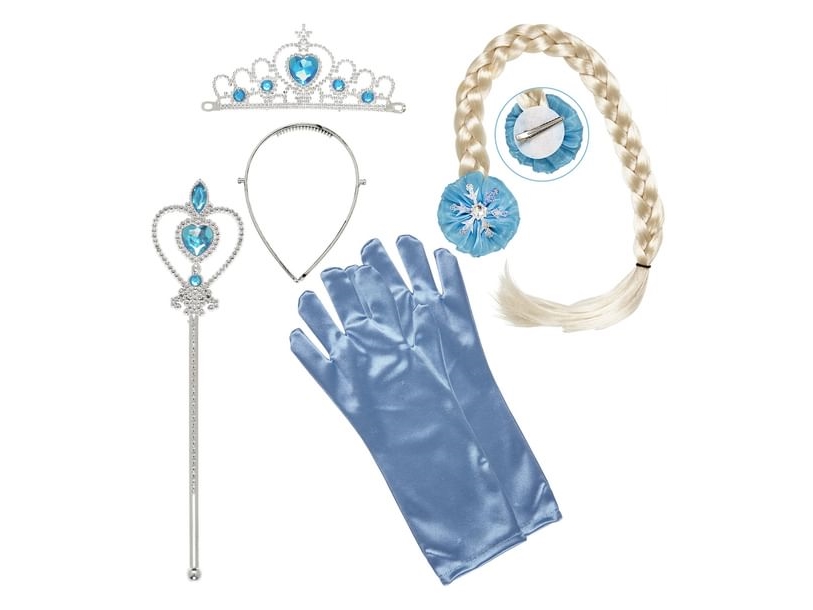 Blåt Prinsessesæt
