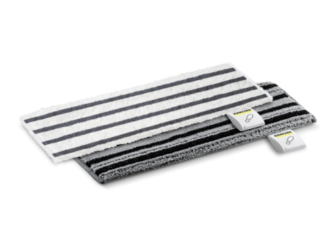 Kärcher Power Floor Cloth Set Easyfix, Gulvklud, Sort, Grå, Hvid, Polyester, Viskose, Si 4 Easyfix Iron Sc 3 Upright Sc 3 Upright Sc 2 Upright Sc 2 U