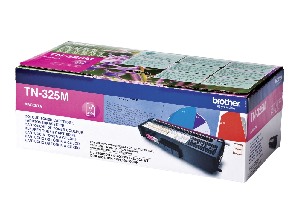 Brother Tn-325M, 3500 Seiten, Magenta, 1 Stück(E)