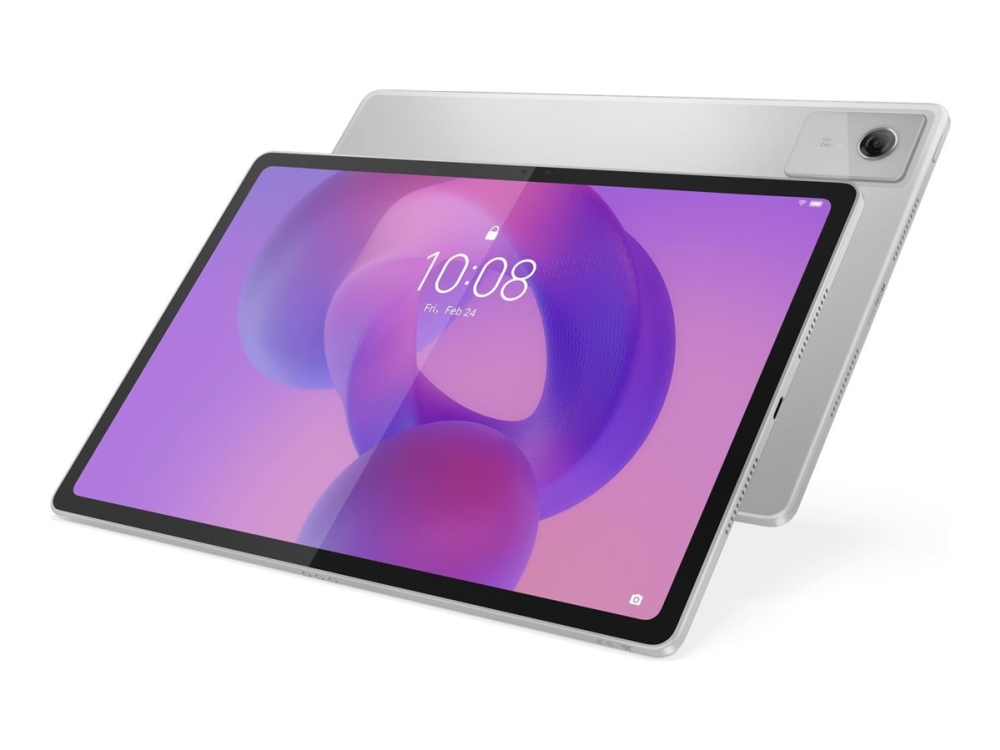 Lenovo Idea Tab Plus Zag7 - Tablet - Android 15 Eller Senere - 128 Gb Ufs Card - 12.1" Ips (2560 X 1600) - Microsd Indgang - Skygrå