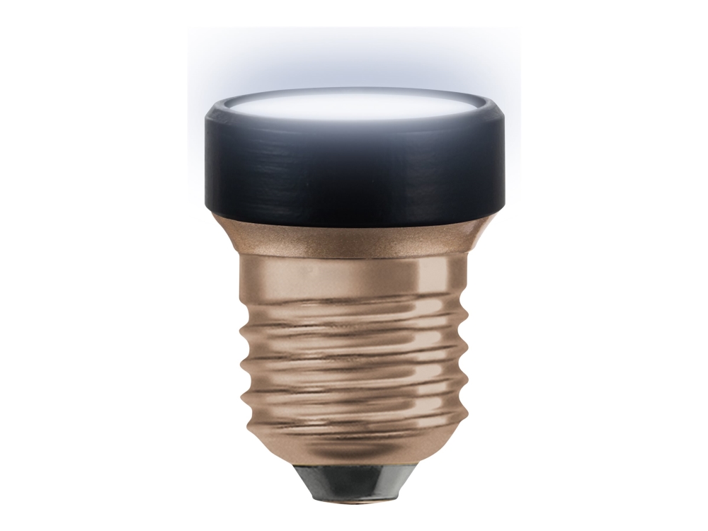 OSRAM LED STAR - LED-lyspære - form: flat round - matteret finish - E27 - 3.5 W (tilsvarende 28 W) - klasse F - køligt hvidt lys - 4000 K