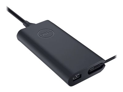 Dell Usb-C Power Adapter Plus - Strømforsyningsadapter - 90 Watt - Output-Stikforbindelser: 2 - Sort